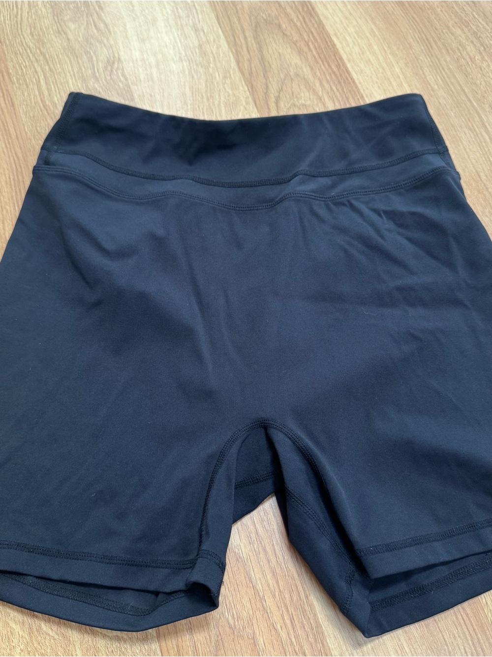 Amazon Women's High-Waist Black Athletic Bike Shorts